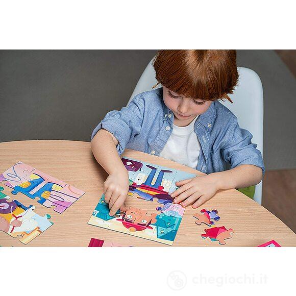 Mix & Match Puzzle 3 x 24 - I miei eroi preferiti (5136)