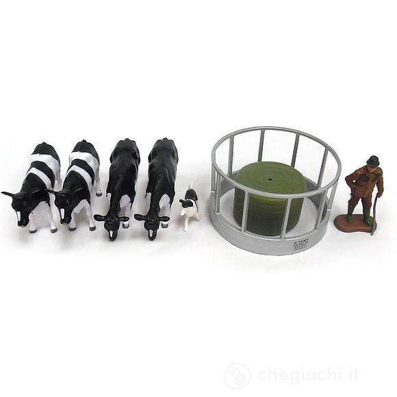 Set Mangiatoia con Personaggi e mucche (LC43137)