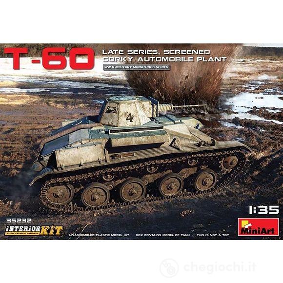 Carro armato T-60 Late Series,Screened(Gorky Plant) Interior Kit T-60 (MA35232)