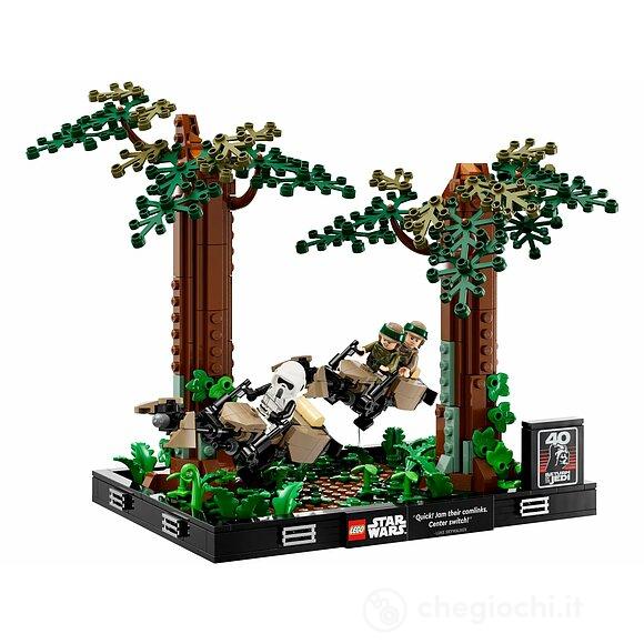 Diorama Inseguimento con lo speeder su Endor - Lego Star Wars (75353)