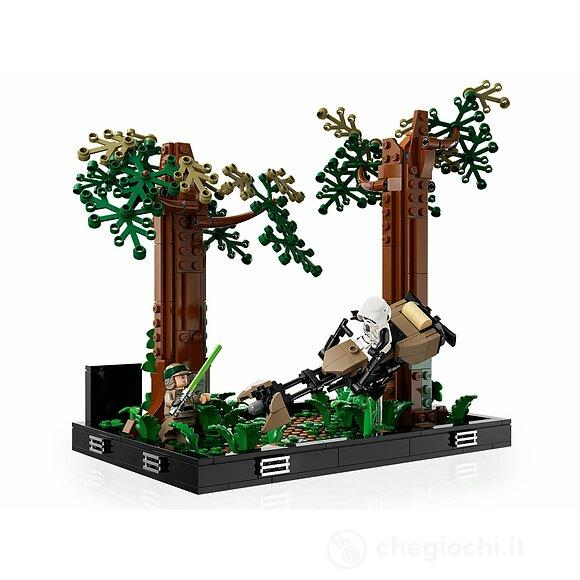 Diorama Inseguimento con lo speeder su Endor - Lego Star Wars (75353)