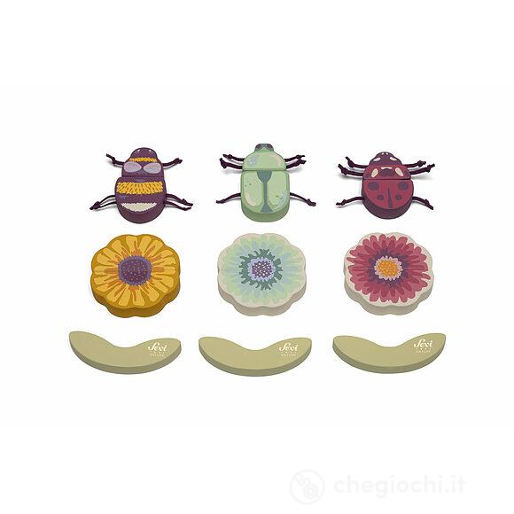 Mix & Match Fiori & Coleotteri (15 pz)  (83137)