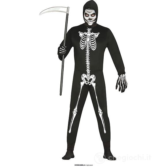 Costume Scheletro Adulto Taglia Xl 54-56 (84137)