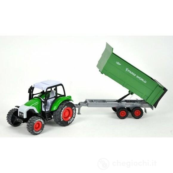 Trattore con Rimorchio 1:32 - articolo assortito 1 pz (44138)