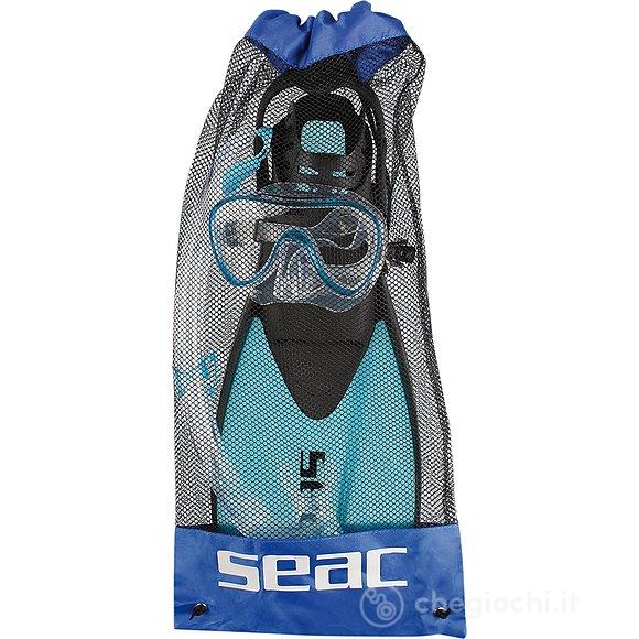 Set snorkeling Maschera Boccaglio Pinne M.42/43 (709901031)