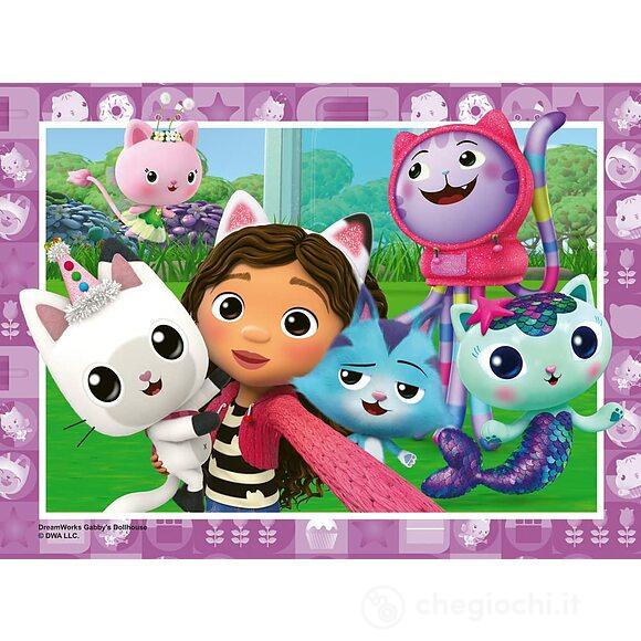 Gabby's Dollhouse Puzzle 4 in a box (3143)