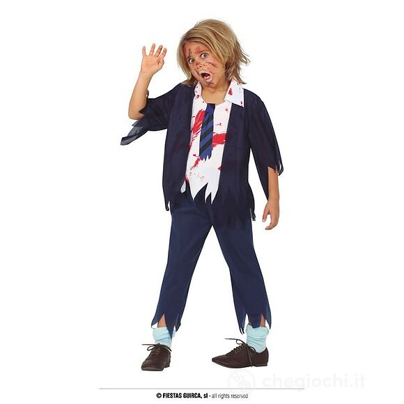 Costume Scolaro Zombie Bambino 10-12 Anni (77145)