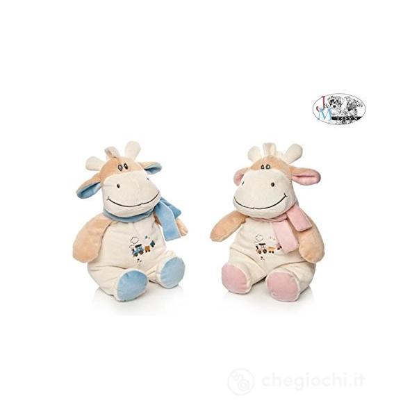PELUCHE BABY MUCCA C/SONAGLIO CM.28 - articolo assortito 1 pz ( 2017A)