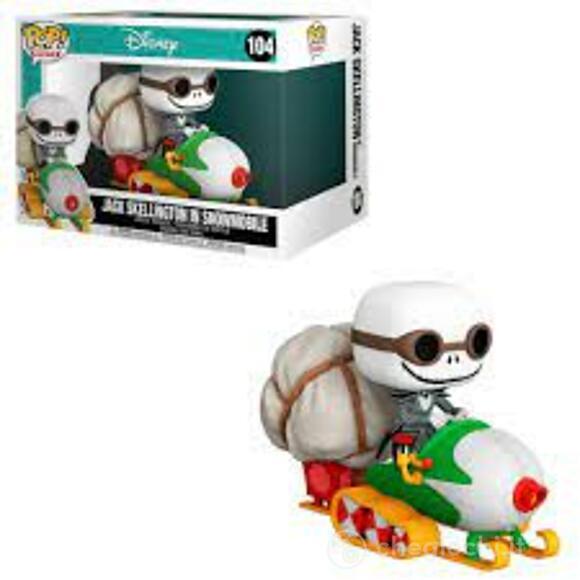 Disney - Nightmare Before Christmas 104 Ride Jack W/ Googles & Snowmobile