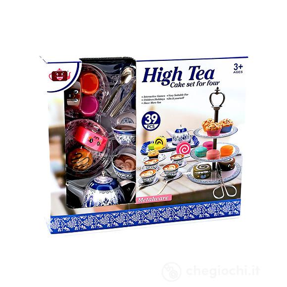 Set te Metallo Pasticcini 39 Pezzi