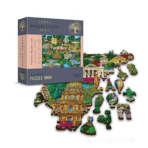 Puzzle 1000 - France - Famous Places