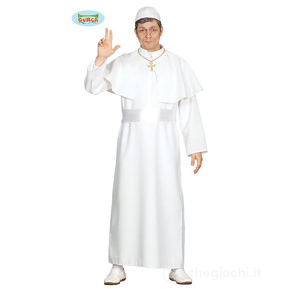 Costume Uomo Abito Talare Papa Taglia Xl (88150)