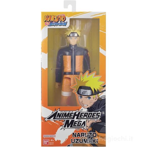 Action figure Anime Heroes Mega - Naruto Uzumaki cm 30