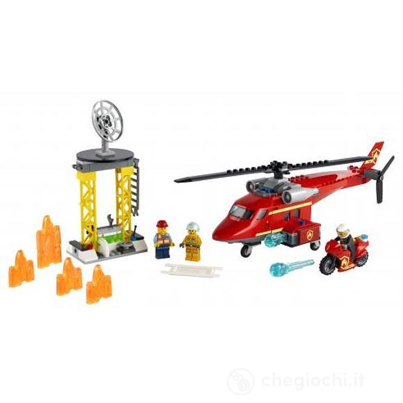 Elicottero antincendio e Auto della polizia - Lego City (60281)