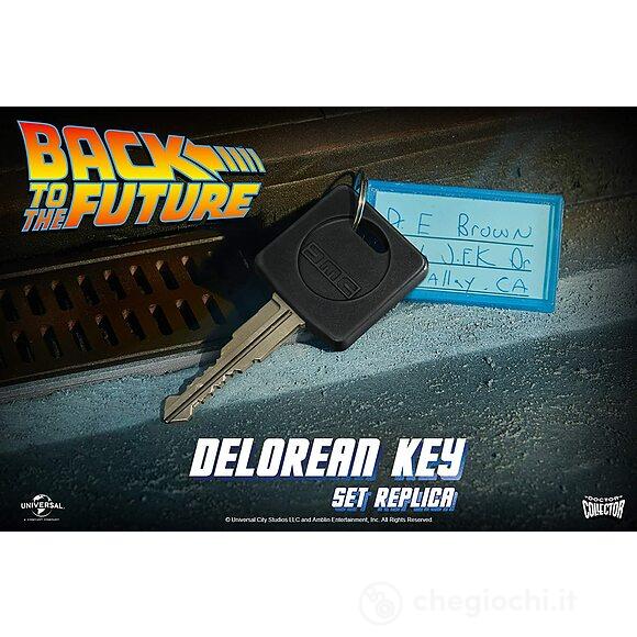 Replica Set chiavi Delorean - Ritorno al futuro