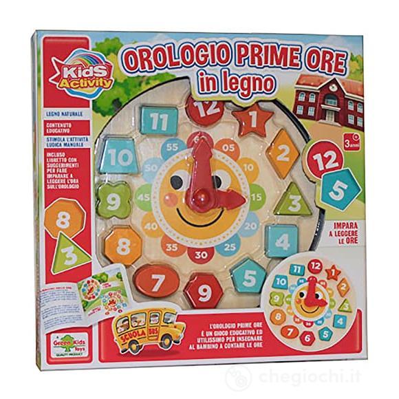 Orologio Prime Ore Legno