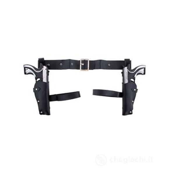 Fondina Doppia Con Pistole (51158)