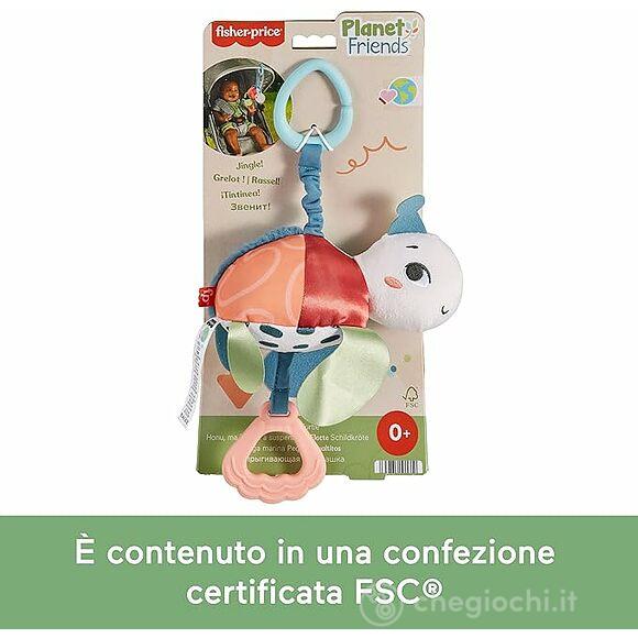 Tartarughina Dentaruolo Amici Del Pianeta (HKD62)