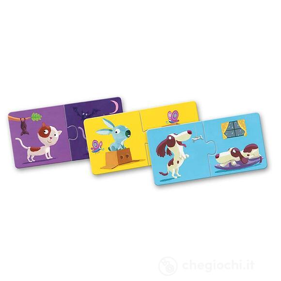 Opposti - Giochi educativi - Puzzle duo-trio (DJ08162)