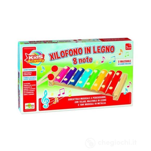 Xilofono 8 Note Legno