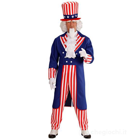 Mr. America (Frac, Camicia Con Jabot, Pantaloni, Cappello) L