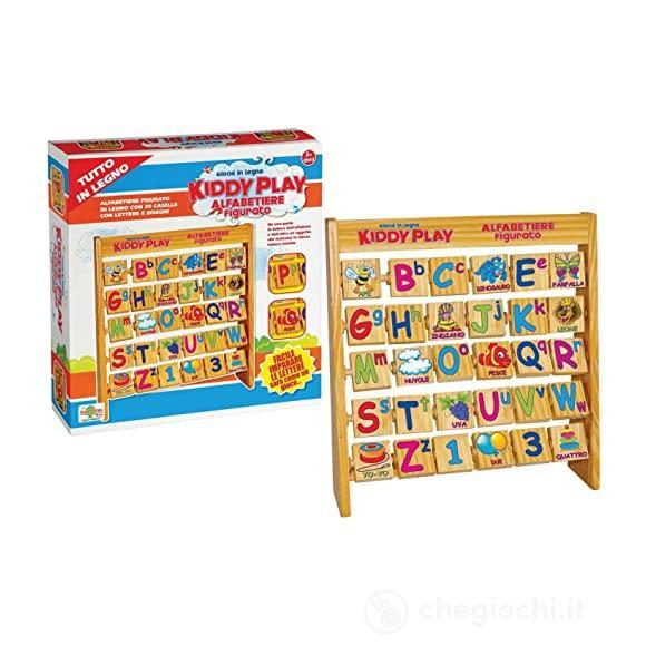 Alfabetiere Figurato Legno