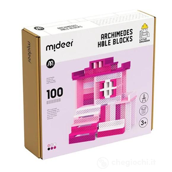 Blocchi Plastici Forati Rosa (MD1164)