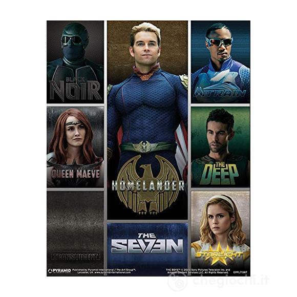 The Boys - The Seven Poster 3d