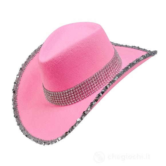 Cappello Cowgirl Rosa Party - Addio al Nubilato (30166)