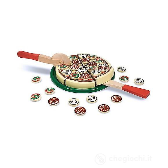 Pizza In Legno Da Affettare - 54 Condimenti