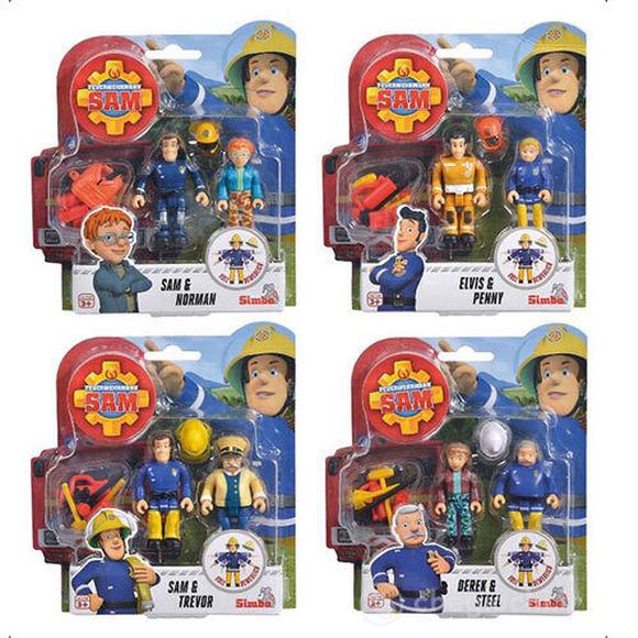 Sam Pompiere Set 2 Personaggi