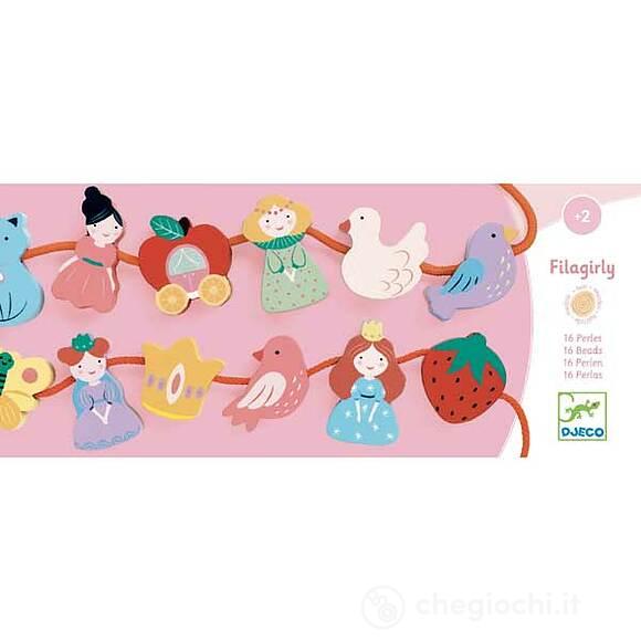 Fila Bella - Giochi educativi in legno - Early learning (DJ06168)