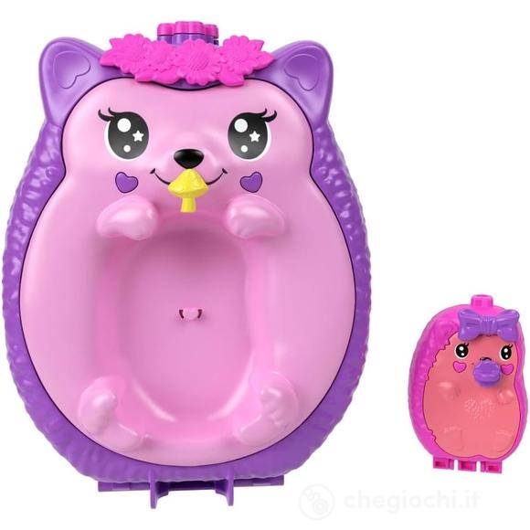 Polly Pocket Riccio Borsa 2 in 1 - Mamma e Bebè