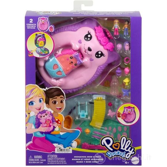 Polly Pocket Riccio Borsa 2 in 1 - Mamma e Bebè