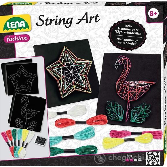 String Art Fenicottero E Stella (426569