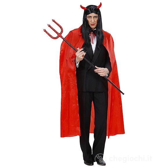 Mantello rosso 130 cm