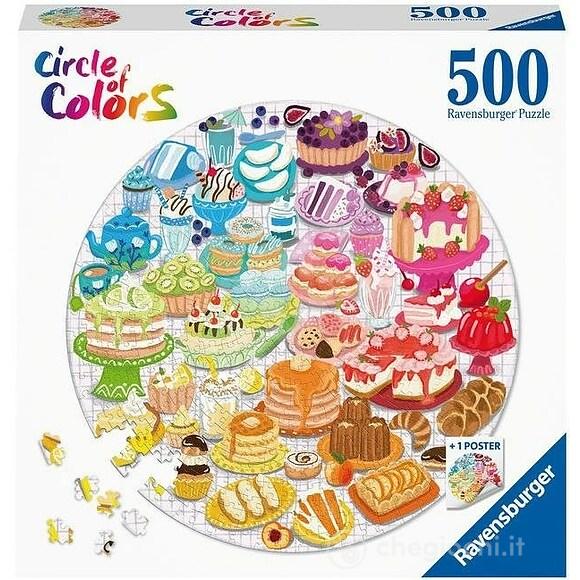 Dessert - Puzzle 500 pezzi Round (17171)