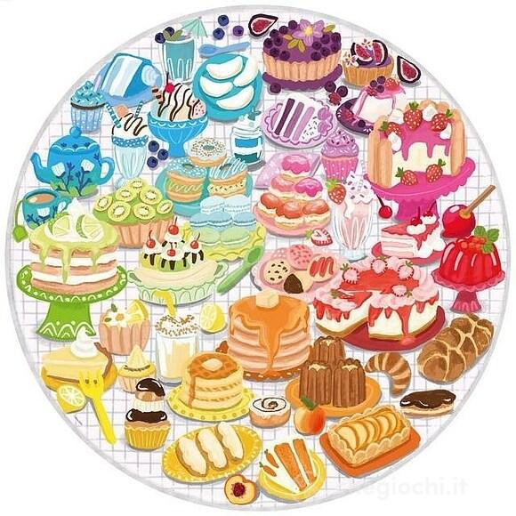 Dessert - Puzzle 500 pezzi Round (17171)