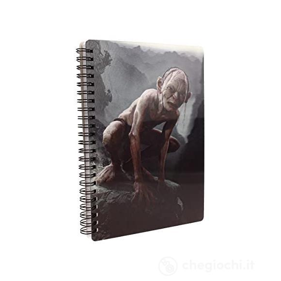 Lotr Gollum 3d Effect Noteboook