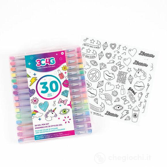 3C4G Set 30 Penne Gel (57172)