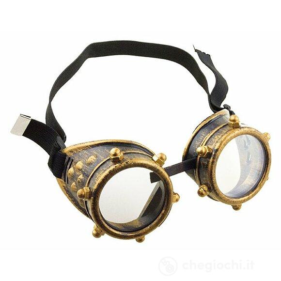 Occhiali Punk Oro (80175)
