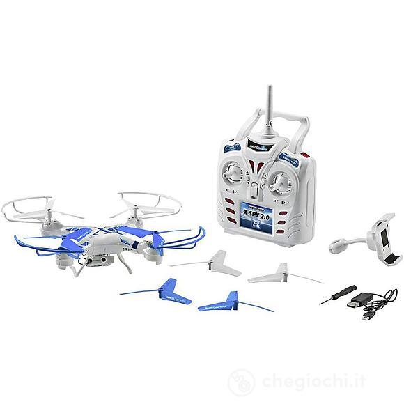 Drone WiFi Quadcopter X Spy 2.0 con telecamera