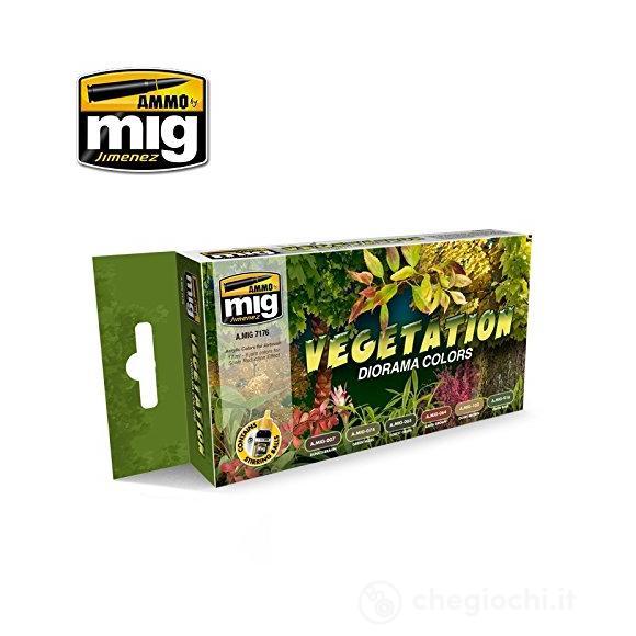Vegetation Diorama Color Set 7176