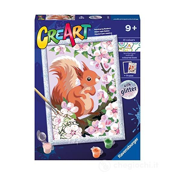 CreArt Serie D Classic - Scoiattolo glitter