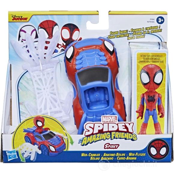 Marvel Spidey and his amazing friends Spidey con Aracno Bolide