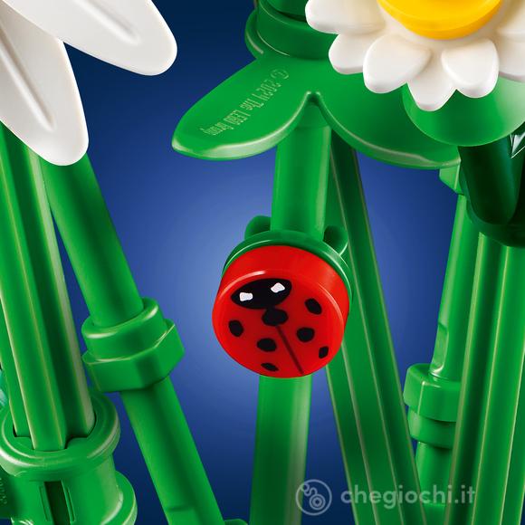 LEGO Botanicals 11508 Margherite, Bouquet di Fiori Artificiali con Margherite Finte, Lavanda, Regalo di Compleanno Bambine 9+