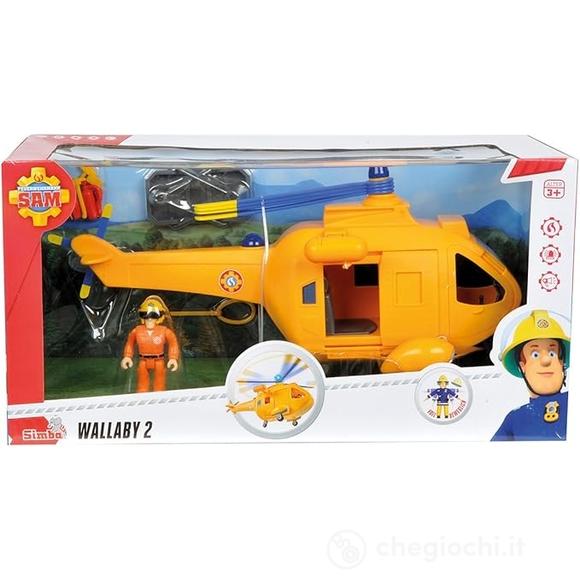 Sam Il Pompiere Elicottero Wallaby Cm.34 (76038)