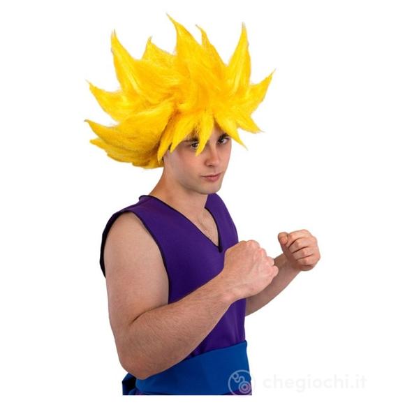 Parrucca Manga Gialla