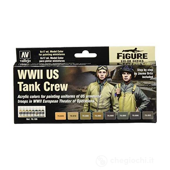 WWII Us Tank Crew Color Set 70186