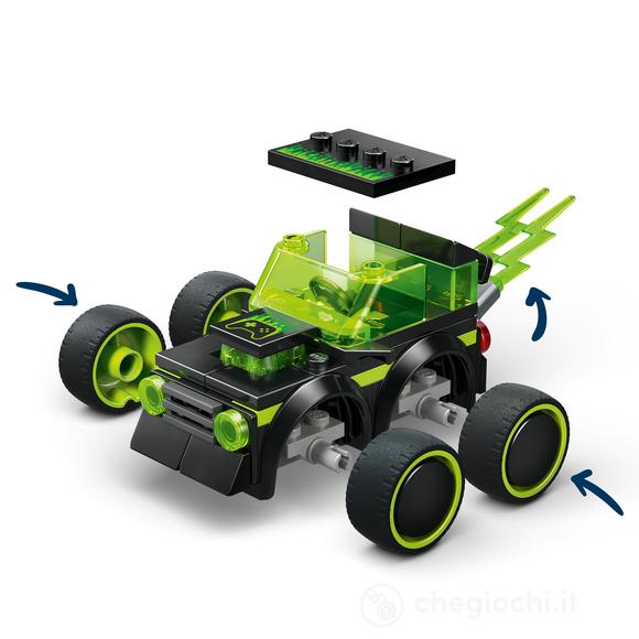 LEGO City 60484 Veicoli – Auto da Corsa da Gioco, Mini Macchina Giocattolo con Minifigure Junior, Regalo per Bambini da 5+